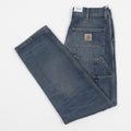 CARHARTT Single Knee Smith Jeans in WASHED BLUE