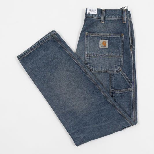 CARHARTT Single Knee Smith Jeans in WASHED BLUE