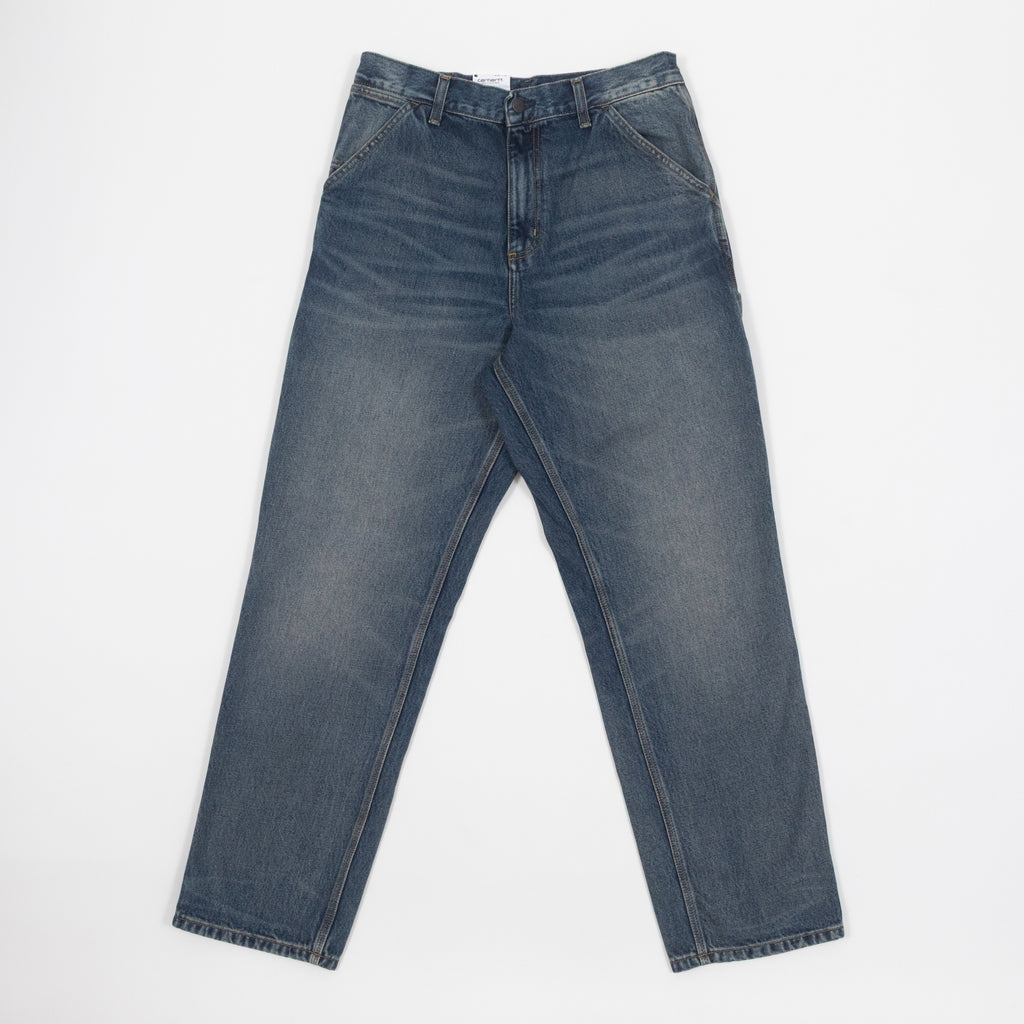 CARHARTT Single Knee Smith Jeans in WASHED BLUE