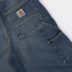 CARHARTT Single Knee Smith Jeans in WASHED BLUE