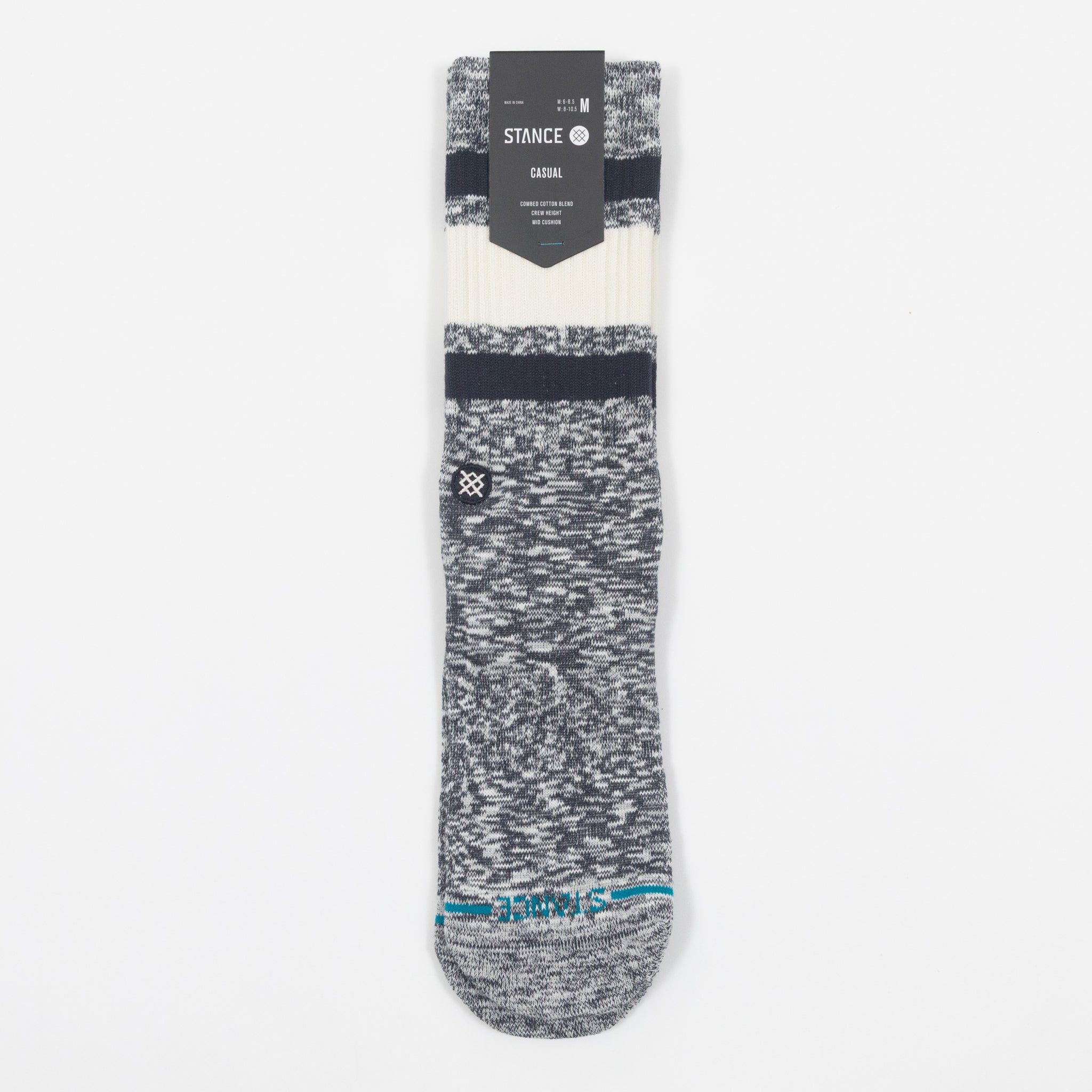 STANCE Slub Boyd Crew Socks in BLUE