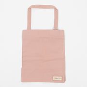 USKEES Small Organic Cotton Tote Bag in LIGHT PINK