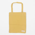 USKEES Small Organic Cotton Tote Bag in LIGHT YELLOW