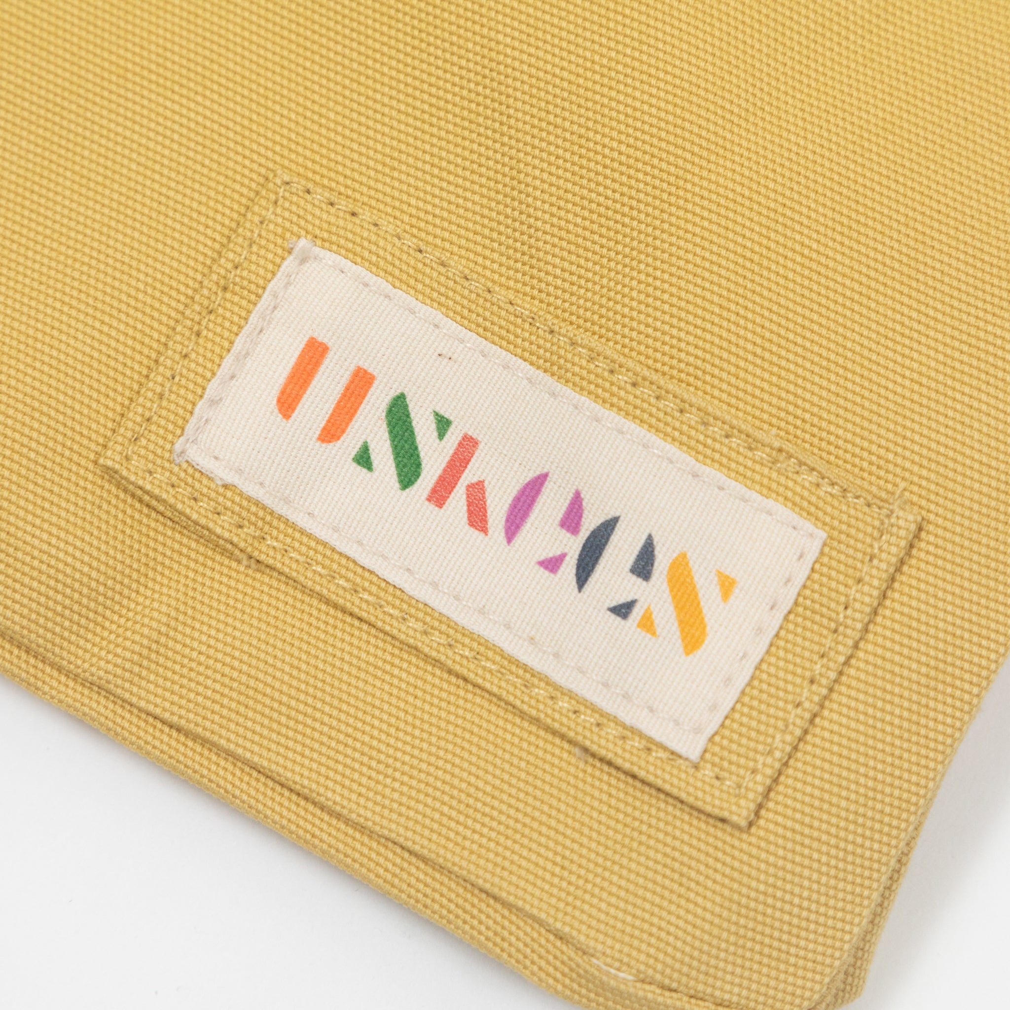 USKEES Small Organic Cotton Tote Bag in LIGHT YELLOW