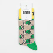 HAPPY SOCKS Snail Socks in GREY & GREEN