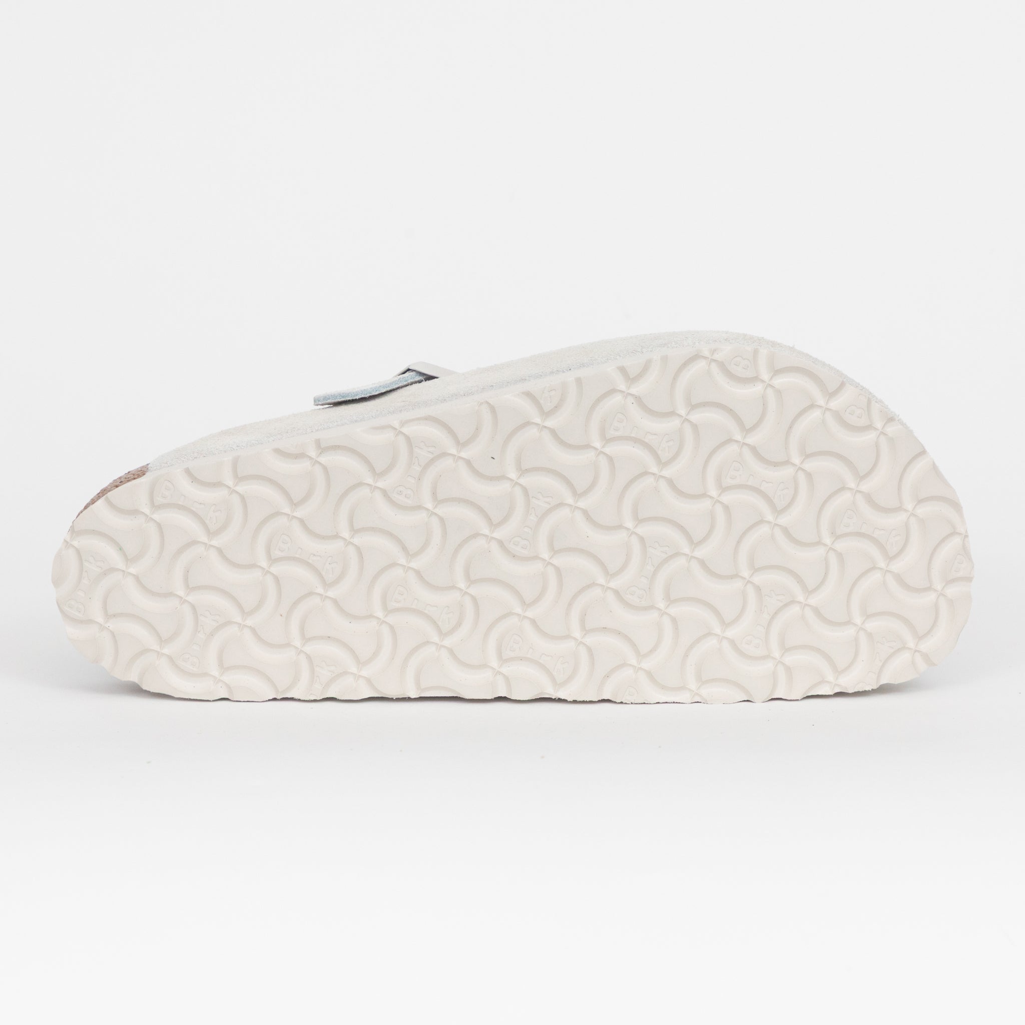 Womens BIRKENSTOCK Soft Footbed Boston Clog Sandals in WHITE