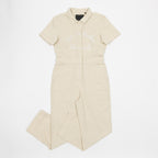 Womens DEUS EX MACHINA Space Monkey Coverall in CREAM