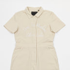 Womens DEUS EX MACHINA Space Monkey Coverall in CREAM