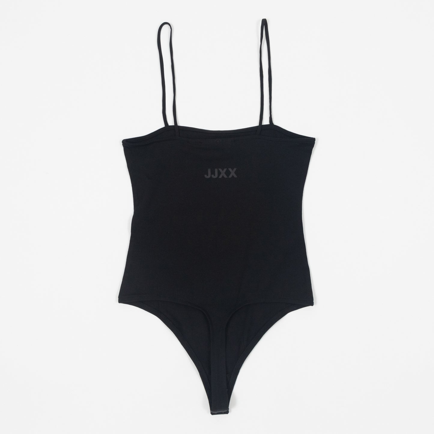 Womens JJXX Spaghetti Strap Bodysuit in BLACK