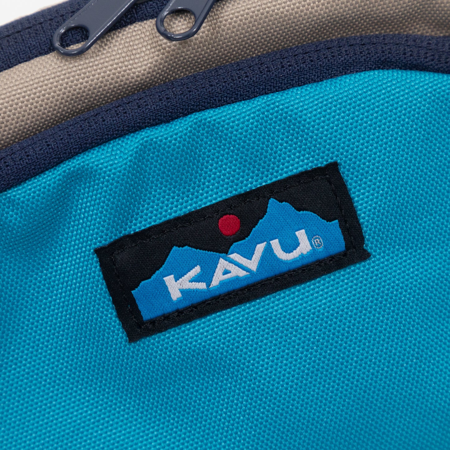 KAVU Spectator Bum Bag in BLUE & ORANGE