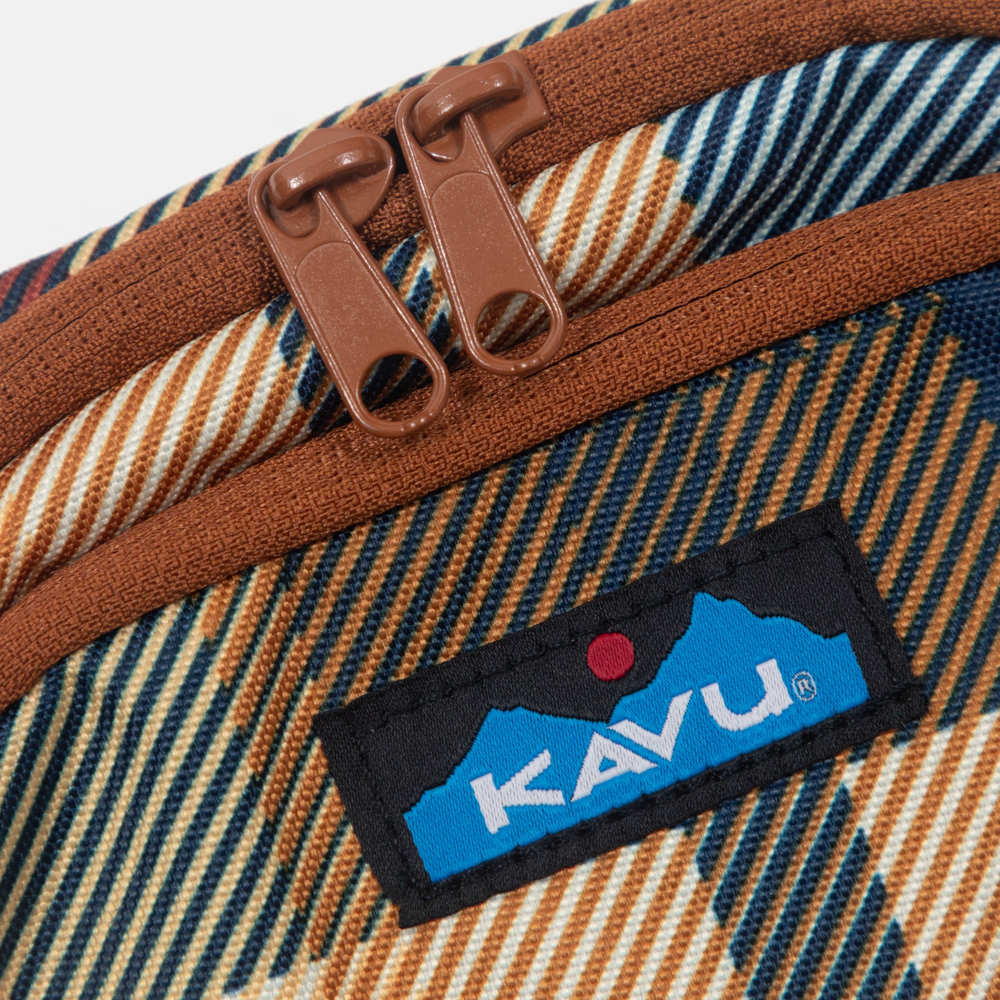 KAVU Spectator Bum Bag in CABIN PLAID