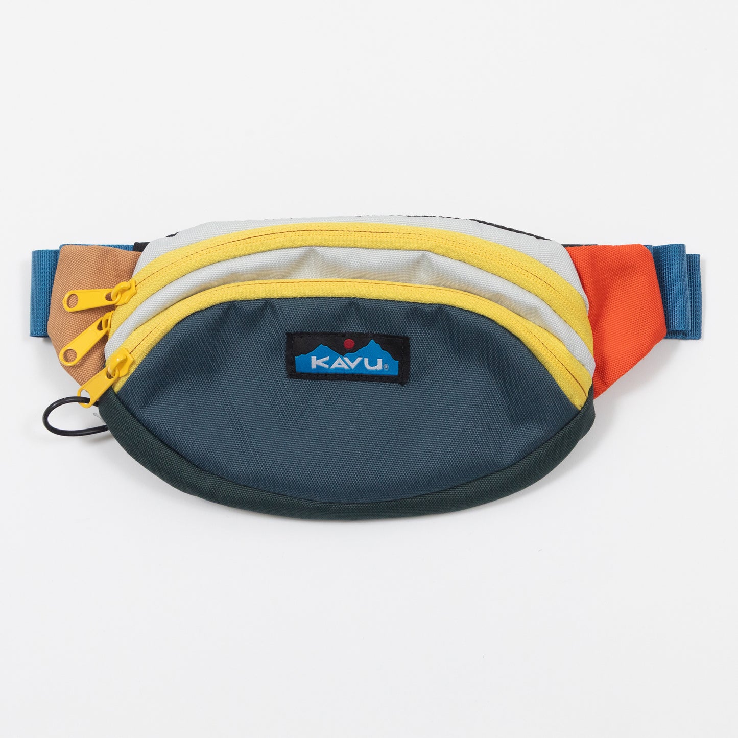 KAVU Spectator Bum Bag in BLUE & YELLOW