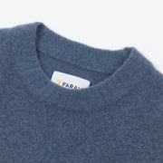 FARAH Spero Knit Sweatshirt in BLUE
