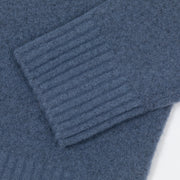 FARAH Spero Knit Sweatshirt in BLUE