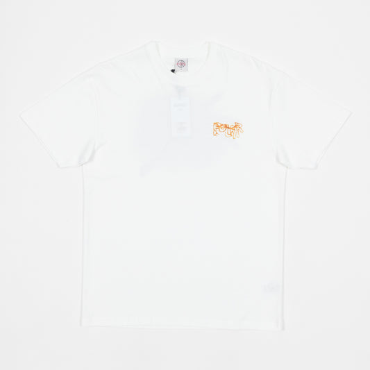 POLAR SKATE CO. Spider Graphic T-Shirt in WHITE