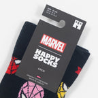 HAPPY SOCKS X MARVEL Spiderman Socks in BLACK