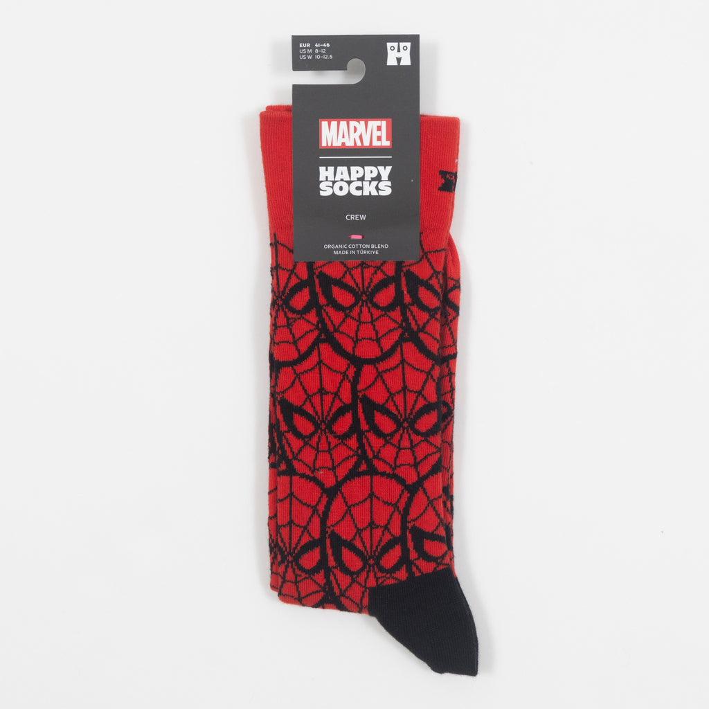 HAPPY SOCKS X MARVEL Spiderman Socks in RED