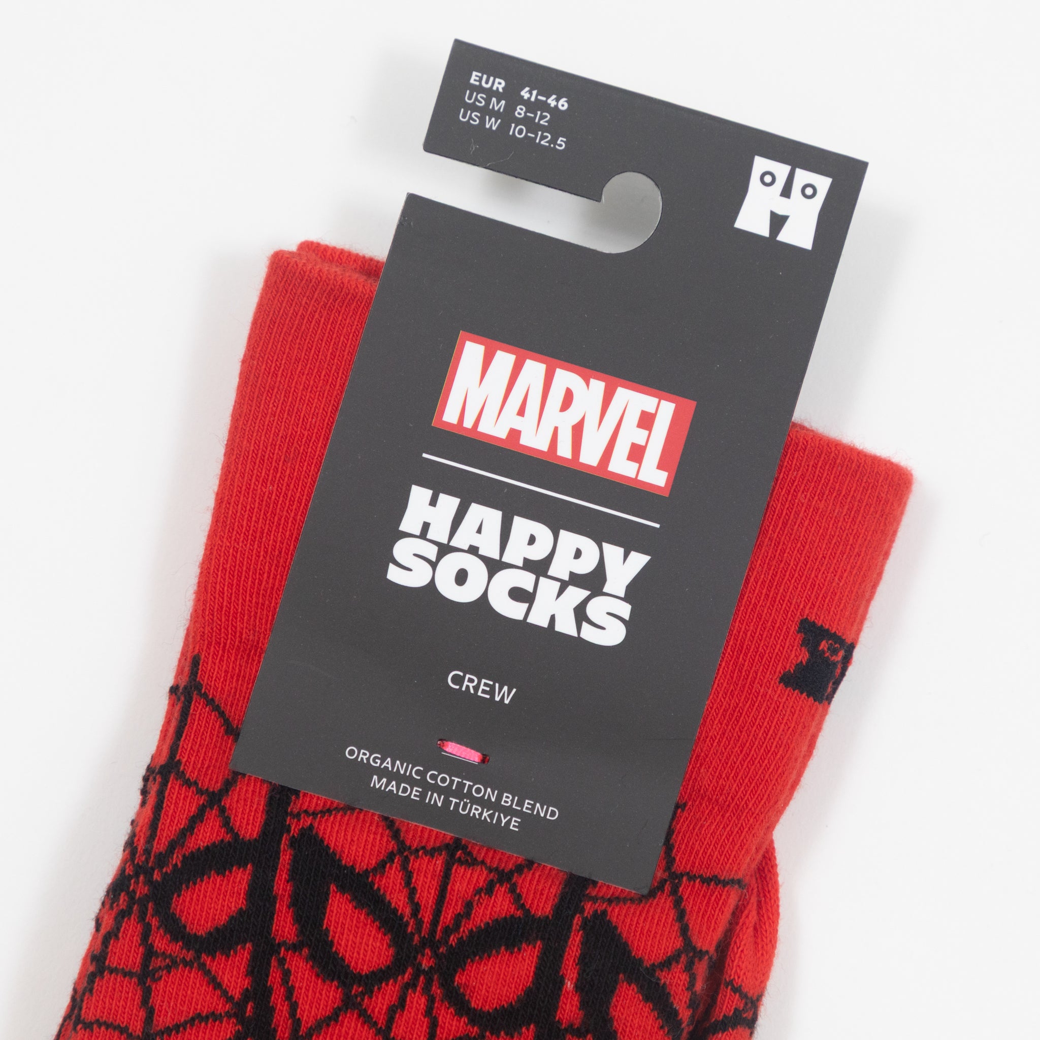HAPPY SOCKS X MARVEL Spiderman Socks in RED