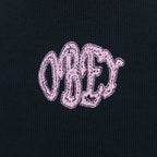 Womens OBEY Sprinkled Megan Tank in BLACK