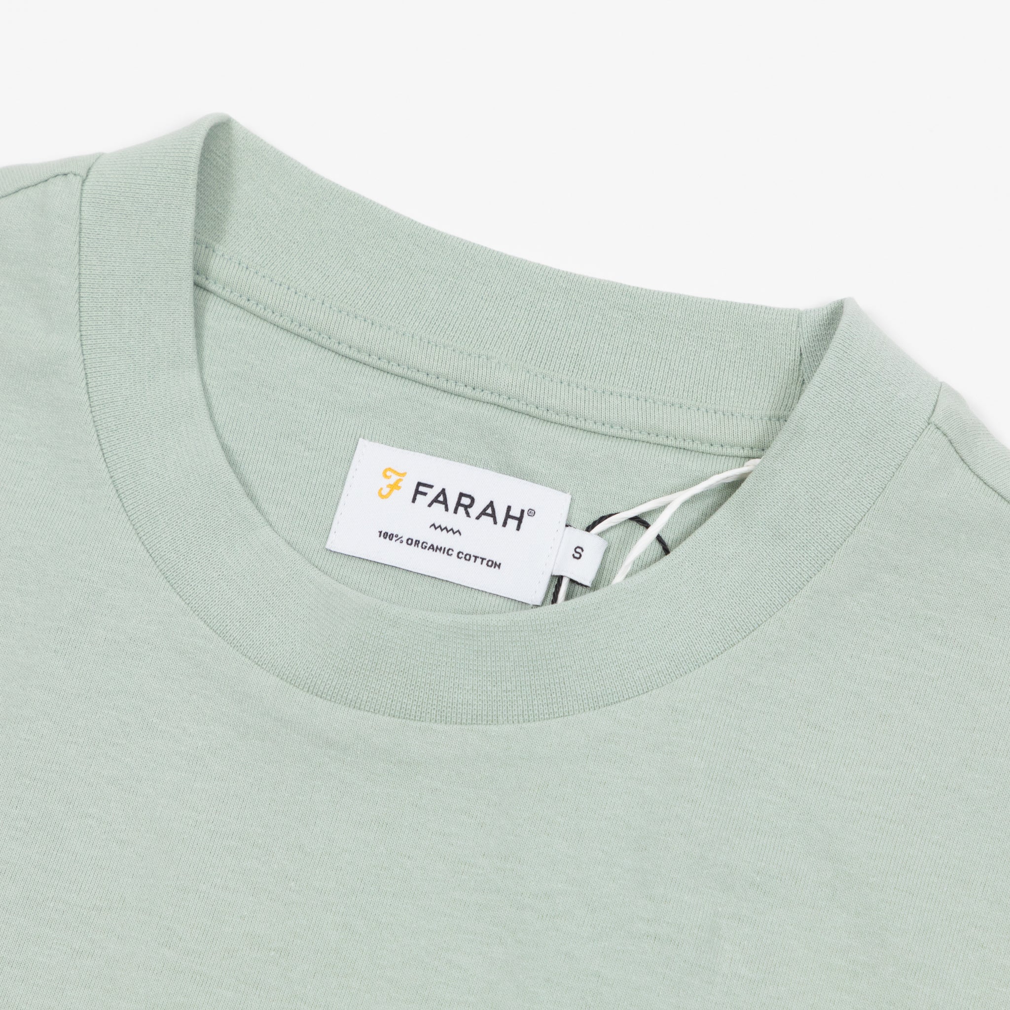 FARAH Stacy Pocket T-Shirt in GROVE GREEN