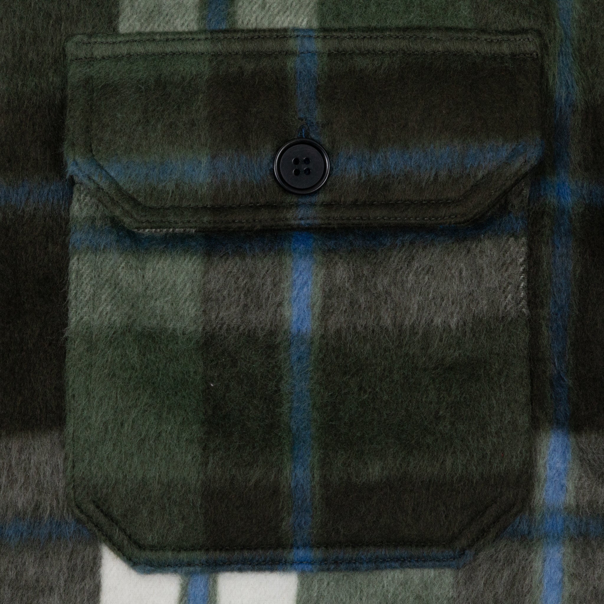 OBEY Stanton Shirt Jacket in GREEN