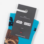 HAPPY SOCKS Star Wars Chewbacca Socks in BLUE