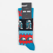 HAPPY SOCKS Star Wars R2-D2 Socks in BLUE & RED