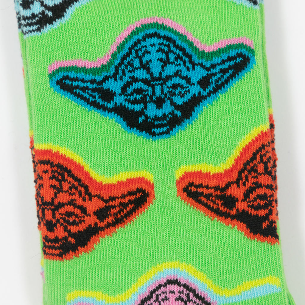 HAPPY SOCKS Star Wars Yoda Socks in LIGHT GREEN