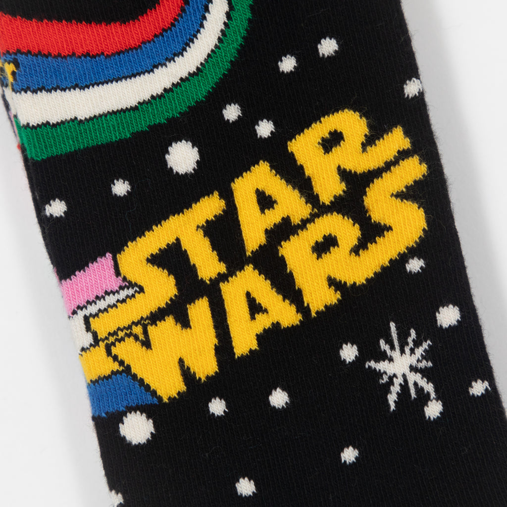 HAPPY SOCKS Star Wars Socks in BLACK