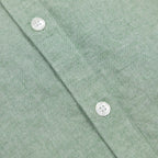 FARAH Steen Long Sleeve Shirt in GREEN MARL