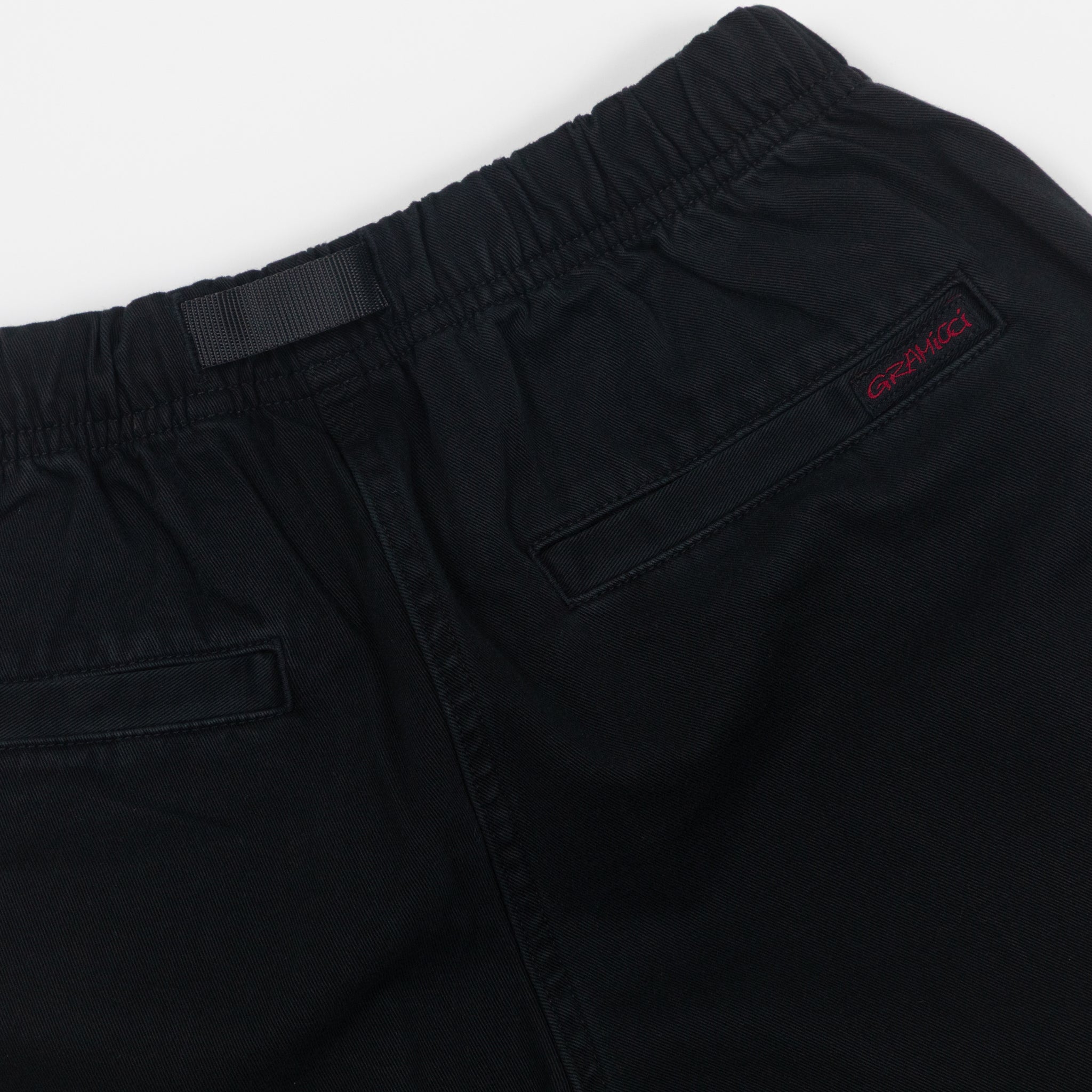 GRAMICCI Straight Fit Trousers in BLACK