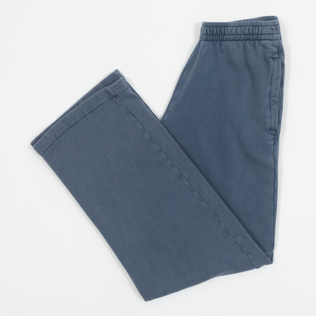 COLORFUL STANDARD Straight Leg Sweatpants in NEPTUNE BLUE