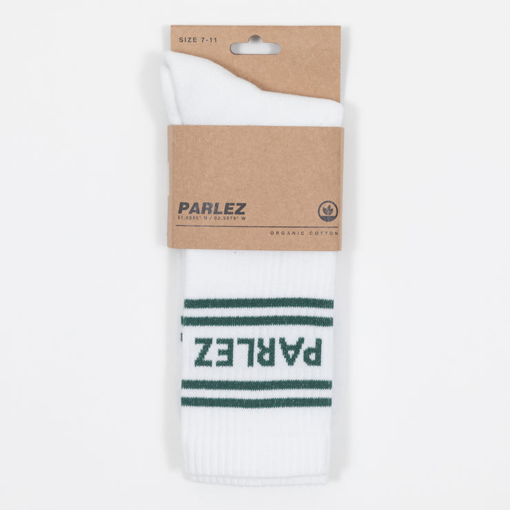 PARLEZ Strake Socks in GREEN