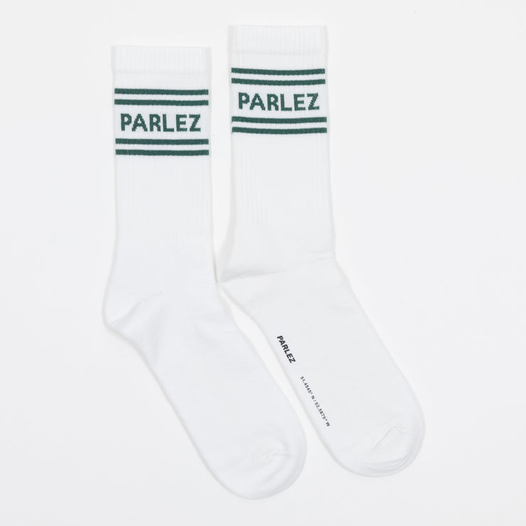 PARLEZ Strake Socks in GREEN