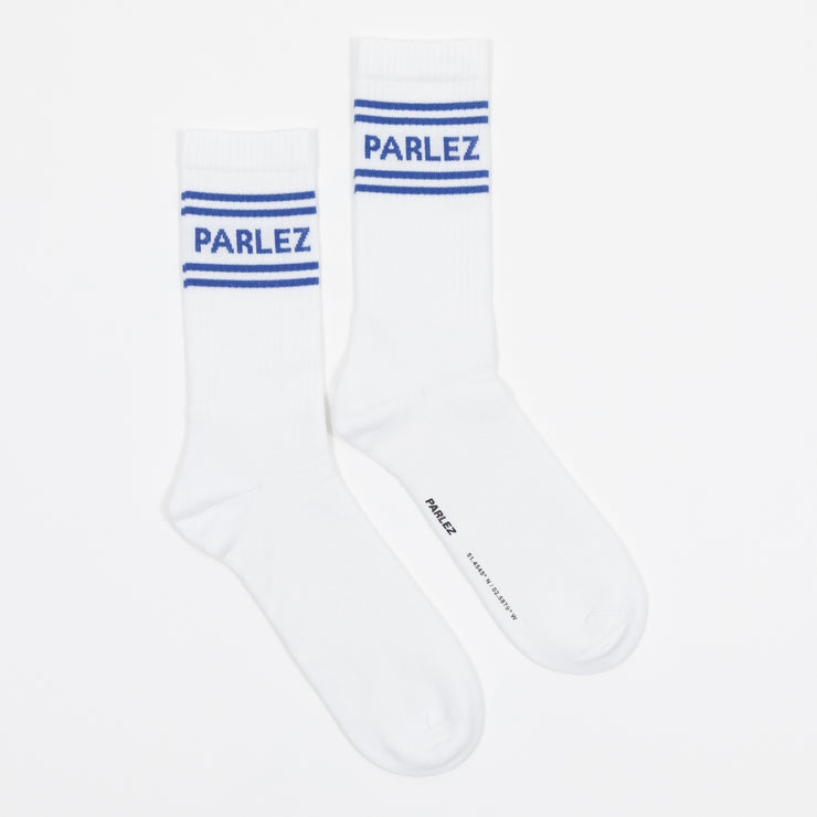 PARLEZ Strake Socks in NAVY