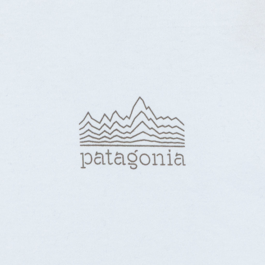 PATAGONIA Strataspire Responsibili-Tee T-Shirt in WHITE