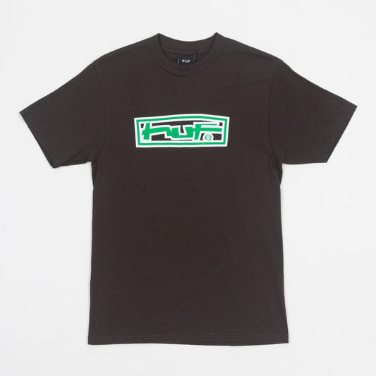 HUF Stretch Graphic T-Shirt in BROWN