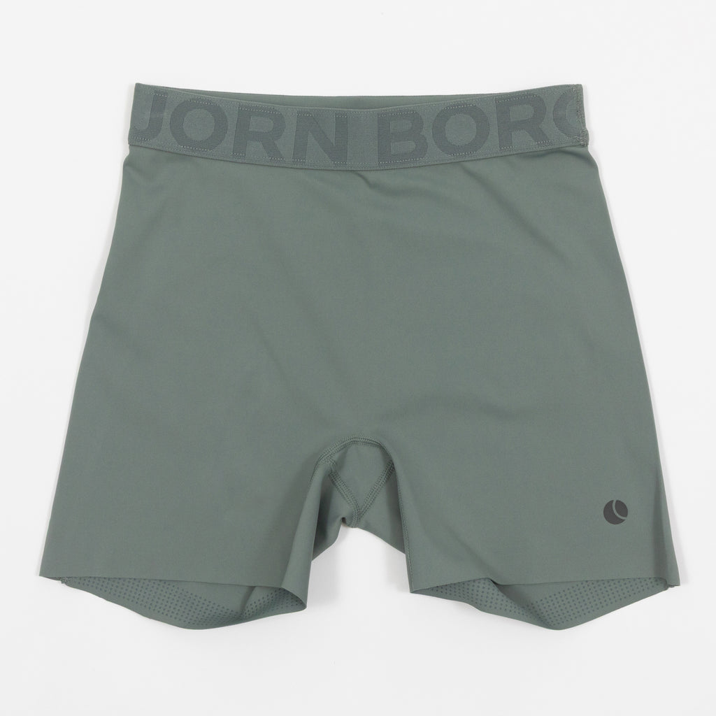 Womens BJORN BORG Ace Stretch Shorts in AGAVE GREEN