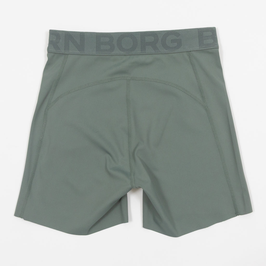 Womens BJORN BORG Ace Stretch Shorts in AGAVE GREEN