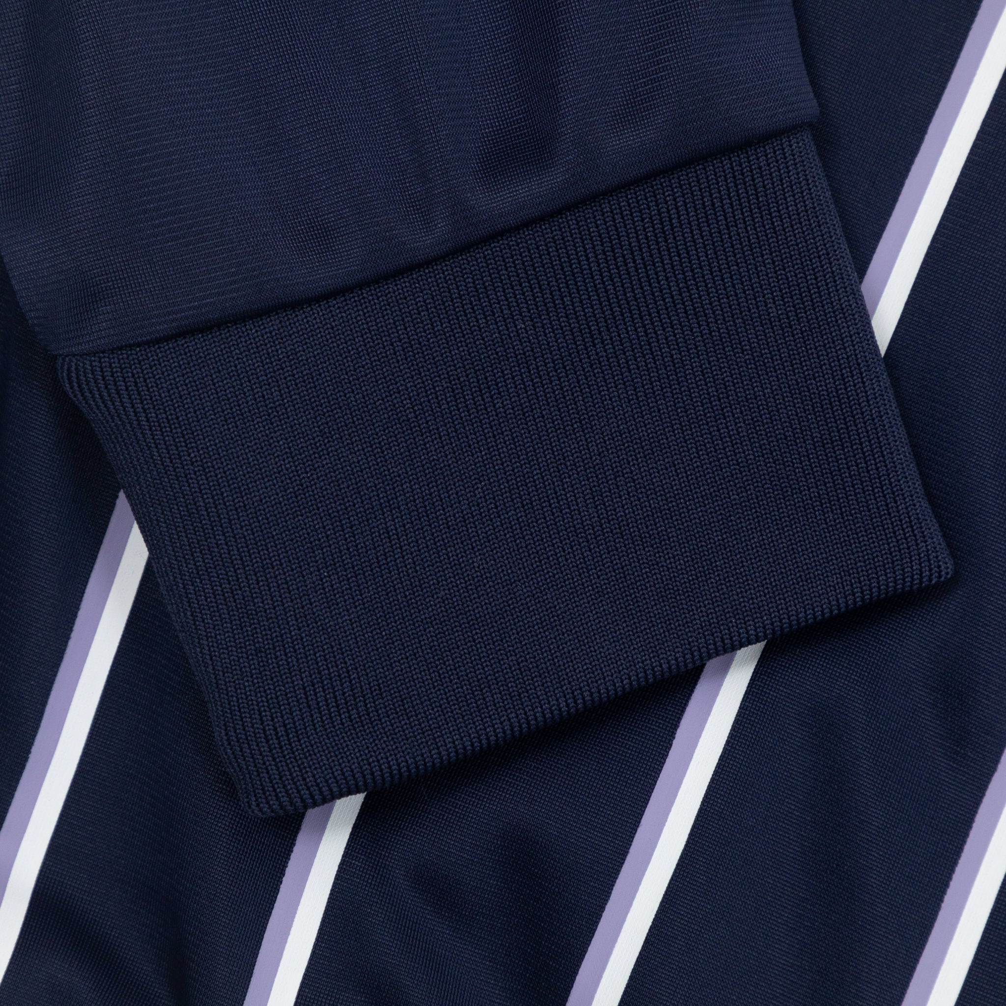 FILA Stripe Track Jacket in NAVY & PURPLE