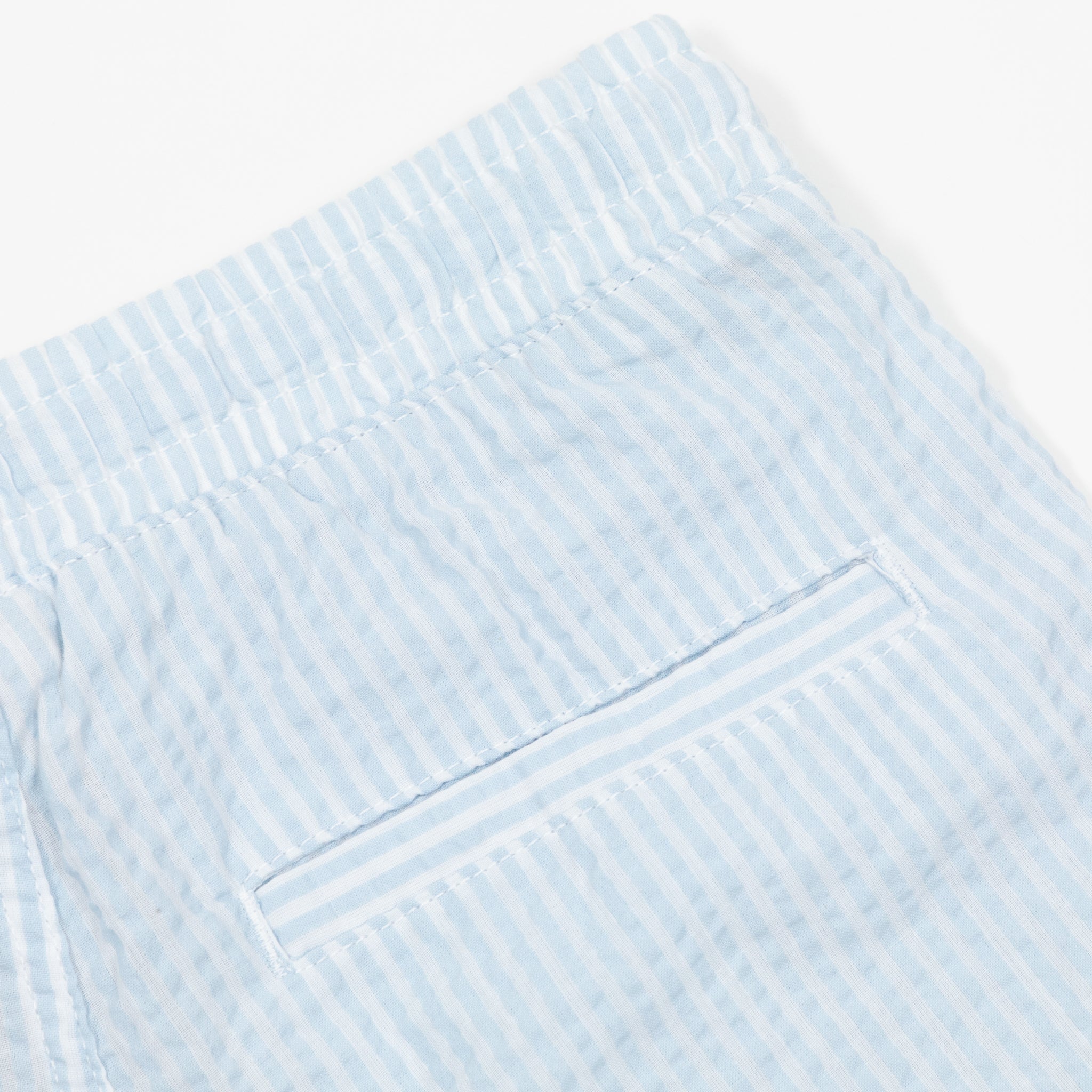 JACK & JONES Striped Textured Shorts in LIGHT BLUE
