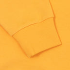 parlez strive rugby shirt yellow blue cuffed sleeves