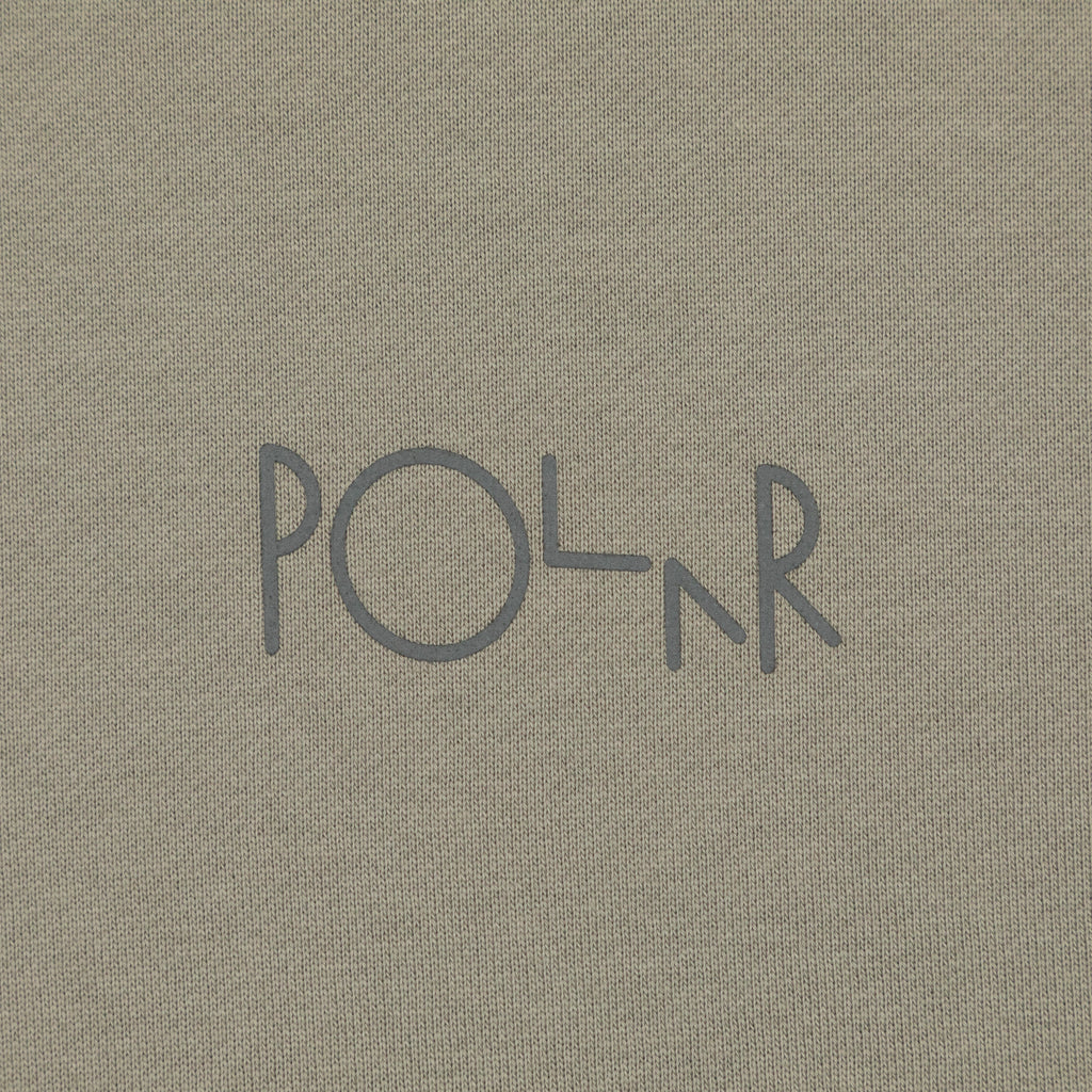 POLAR SKATE CO. Dave Hoodie Stroke Logo in Vetiver