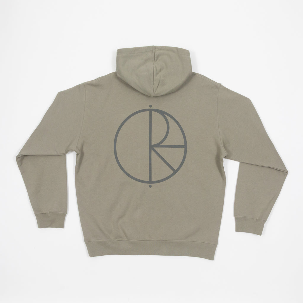 POLAR SKATE CO. Dave Hoodie Stroke Logo in Vetiver