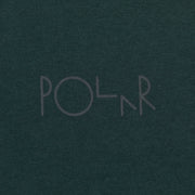 POLAR SKATE CO. Stroke Logo T-Shirt in GREEN