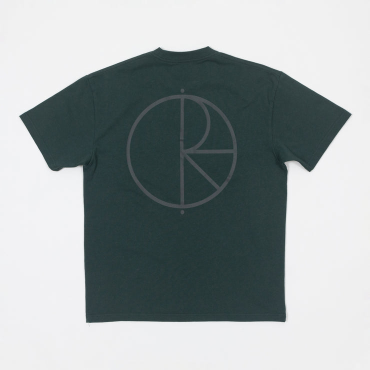POLAR SKATE CO. Stroke Logo T-Shirt in GREEN