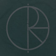 POLAR SKATE CO. Stroke Logo T-Shirt in GREEN