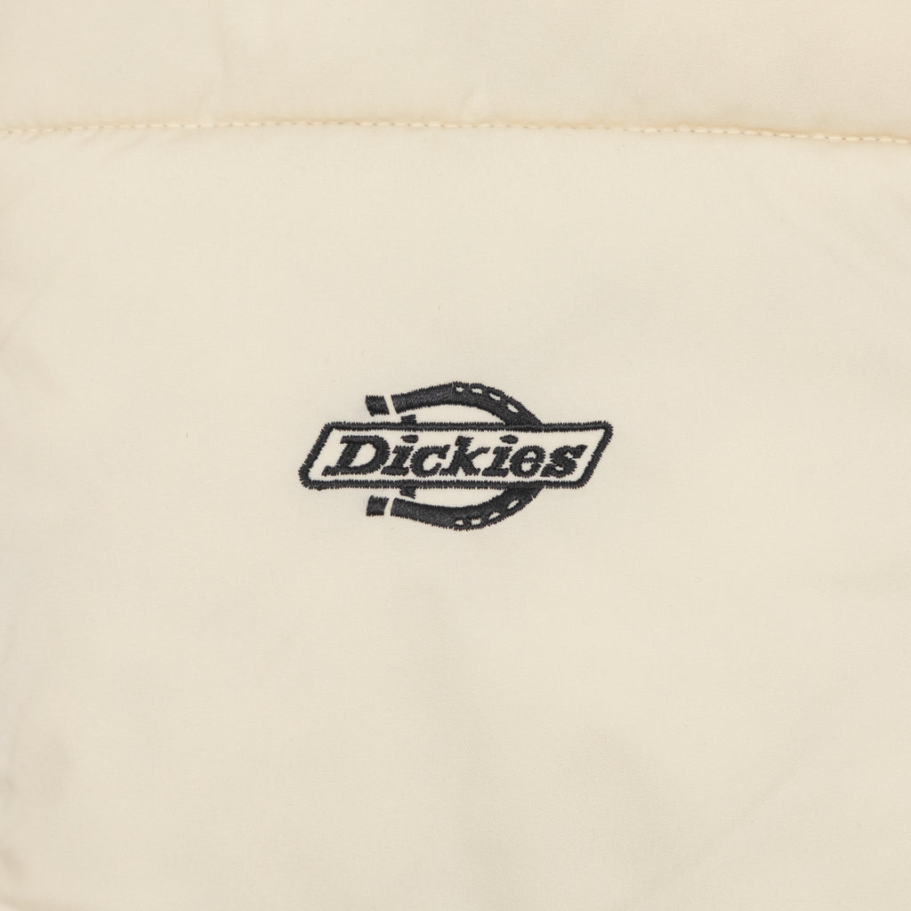 Womens DICKIES Summerdale Puffer Coat in CREAM