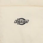 Womens DICKIES Summerdale Puffer Coat in CREAM