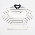 DICKIES Summerdale Rugby Shirt in CREAM & NAVY